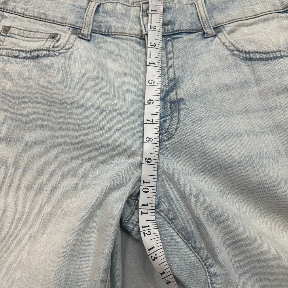 Aeropostale Low Rise Flare Jeans Light Wash Y2K Stretch Denim Size 14R - Picture 11 of 14